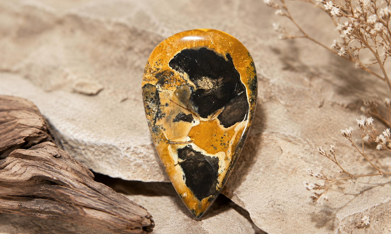 Dendritic Opal - Rare Design Cabochons