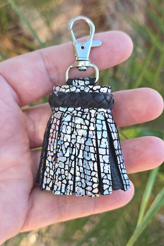 Holographic Cracked Silver