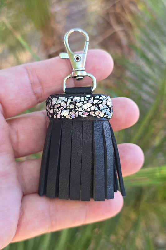 Black and Holographic Silver