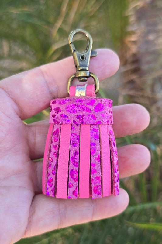 Metallic Leopard Pink and Pink