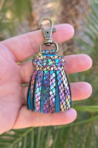 Rainbow Metallic and Teal