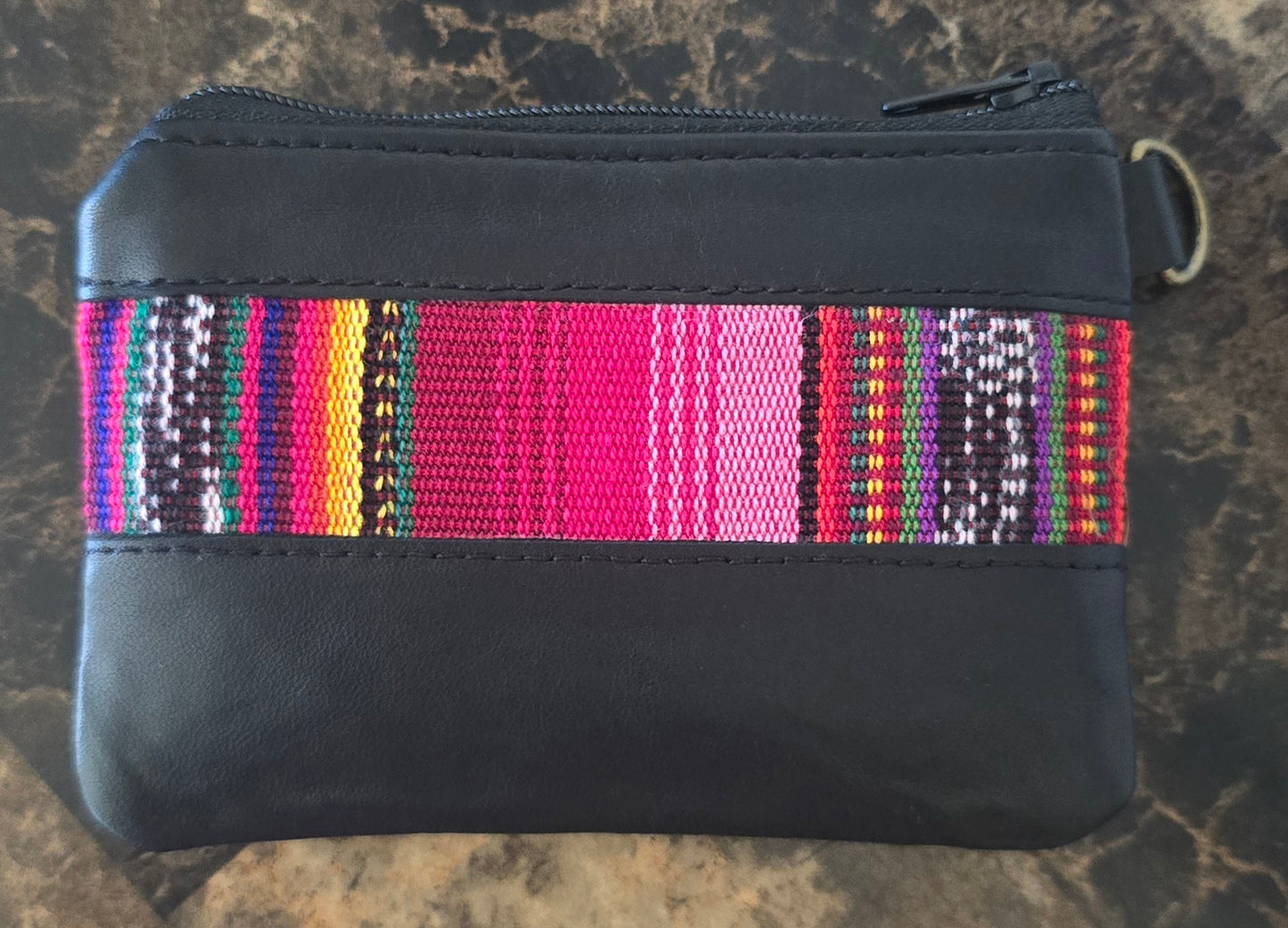 Rainbow Artisan Fabric and Leather