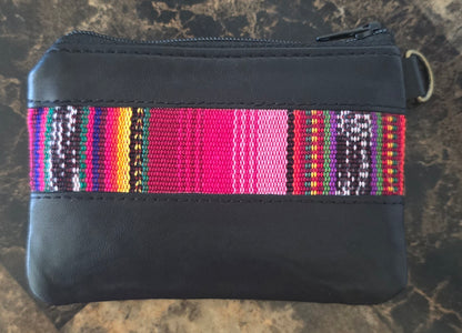 Rainbow Artisan Fabric and Leather