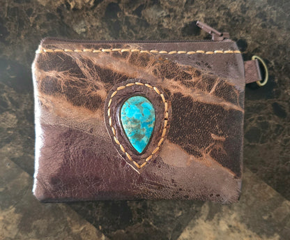 Rustic Full Leather Mojave Turquoise