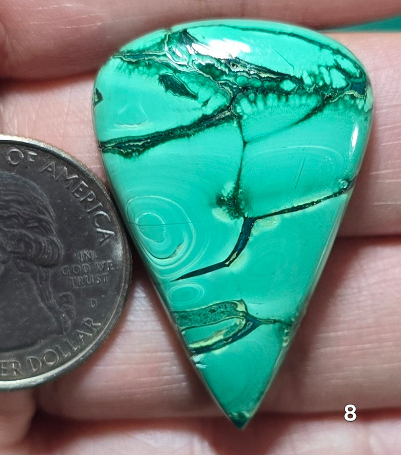 #8 Pulse Design Malachite