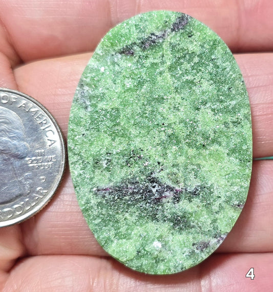 #4 Ruby Zoisite Druzy
