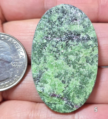 #5 Ruby Zoisite Druzy