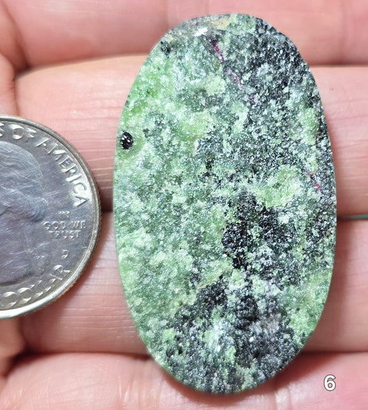 #6 Ruby Zoisite Druzy