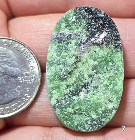 #7 Ruby Zoisite Druzy