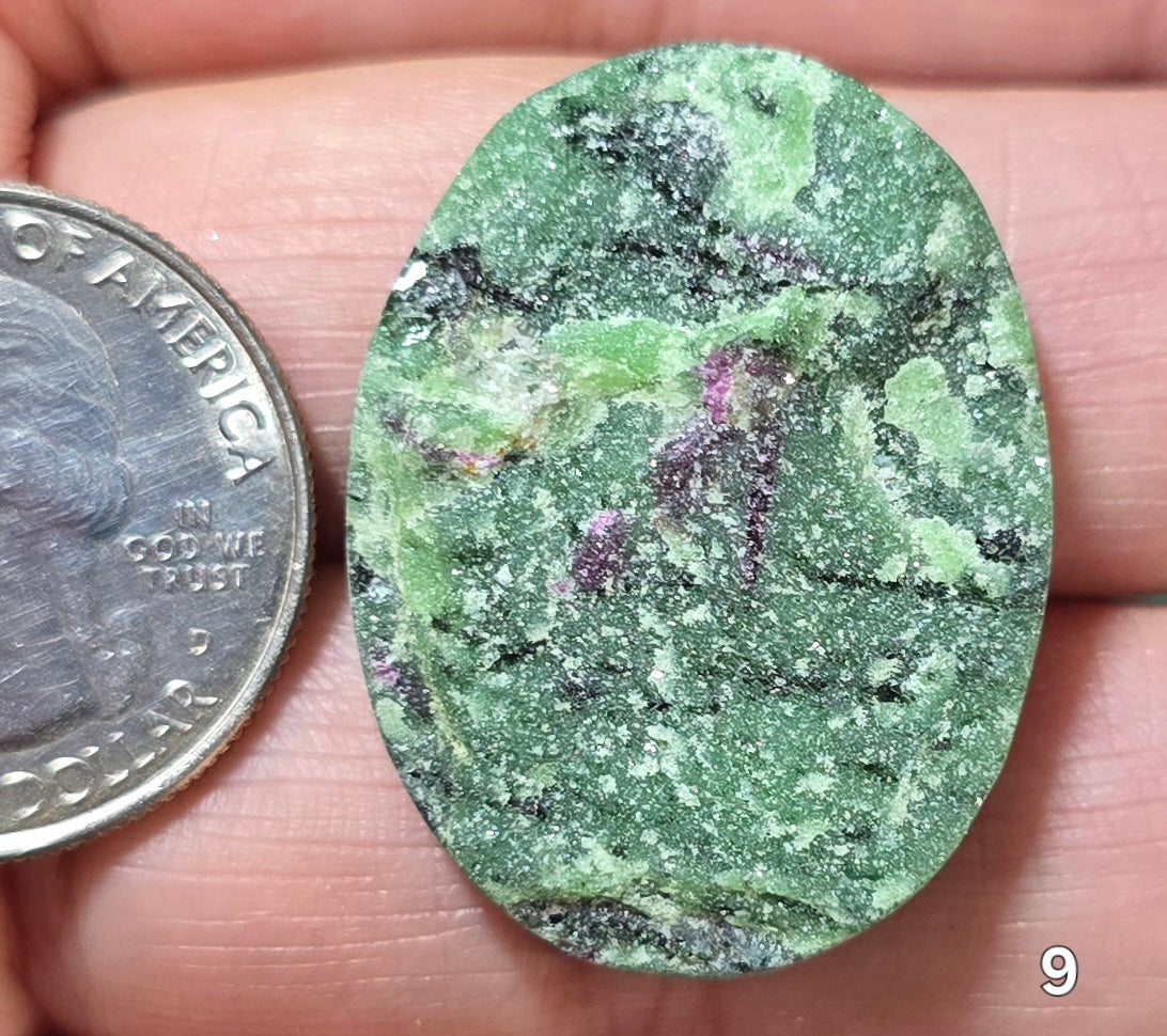 #9 Ruby Zoisite Druzy