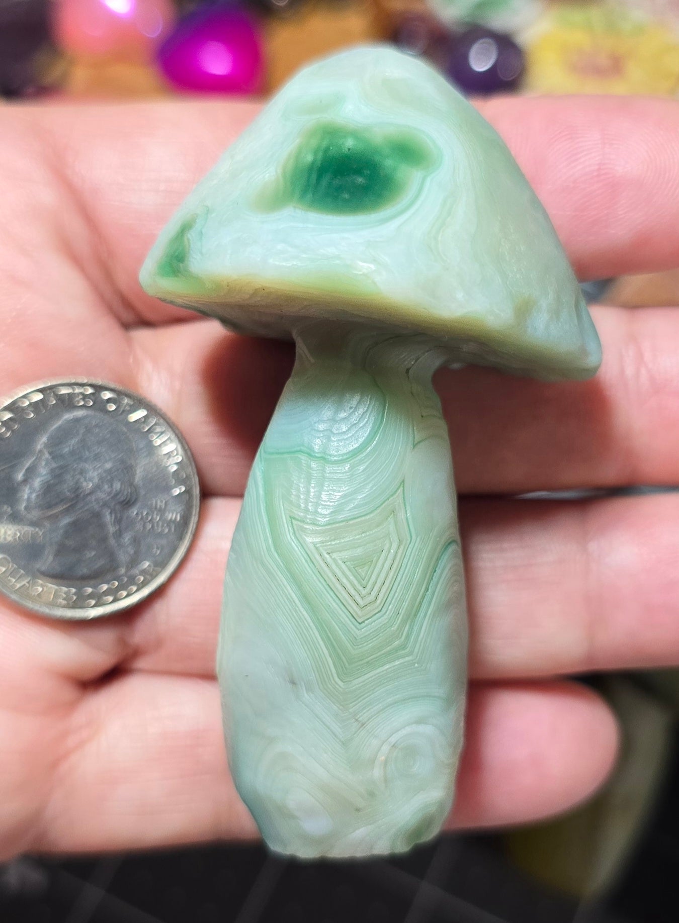 #1 Gobi Agate Mushroom