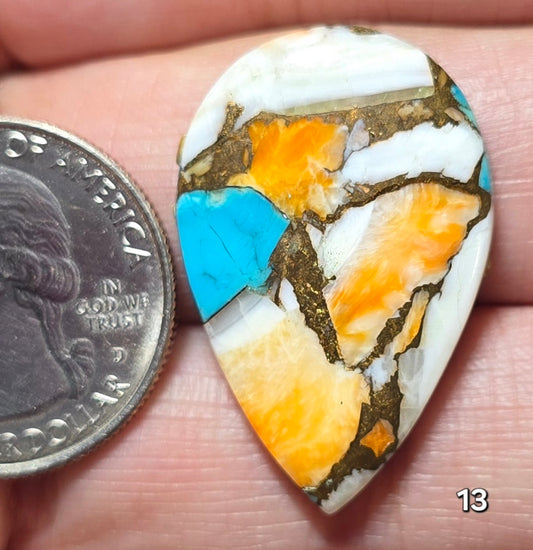 #13 Spiny Oyster Turquoise