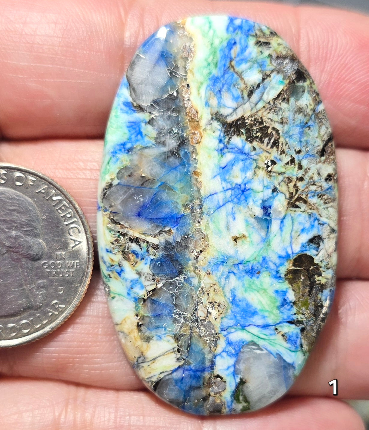 #1 Turquoise Azurite
