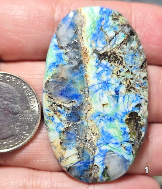 #1 Turquoise Azurite