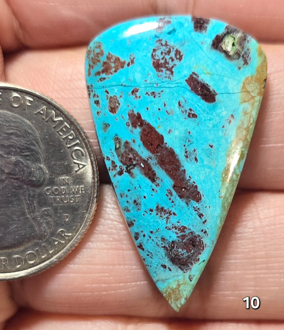 #10 Turquoise Azurite