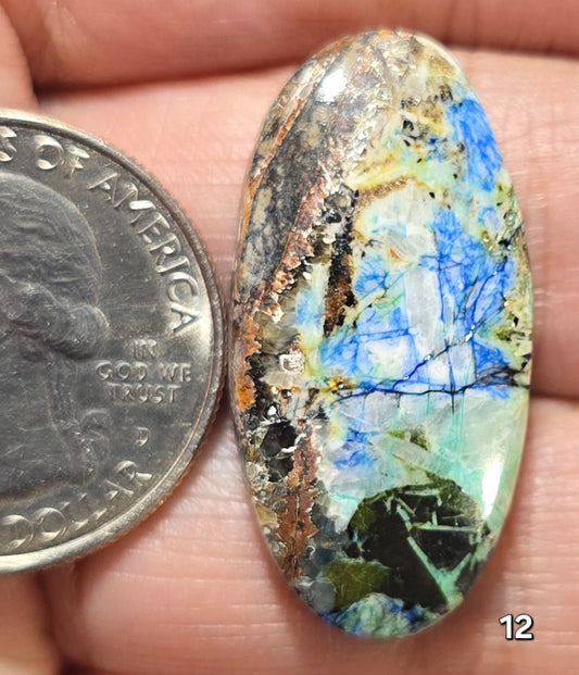#12 Turquoise Azurite