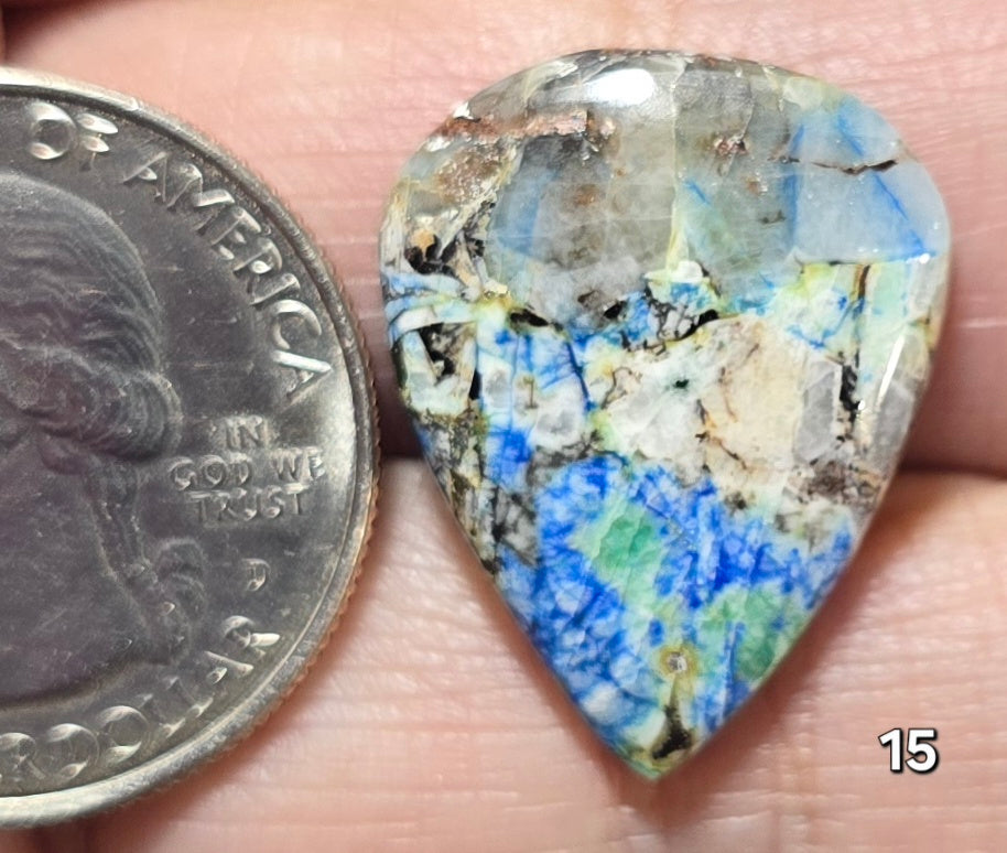 #15 Turquoise Azurite