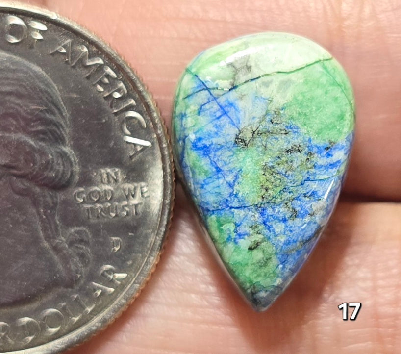 #17 Turquoise Azurite