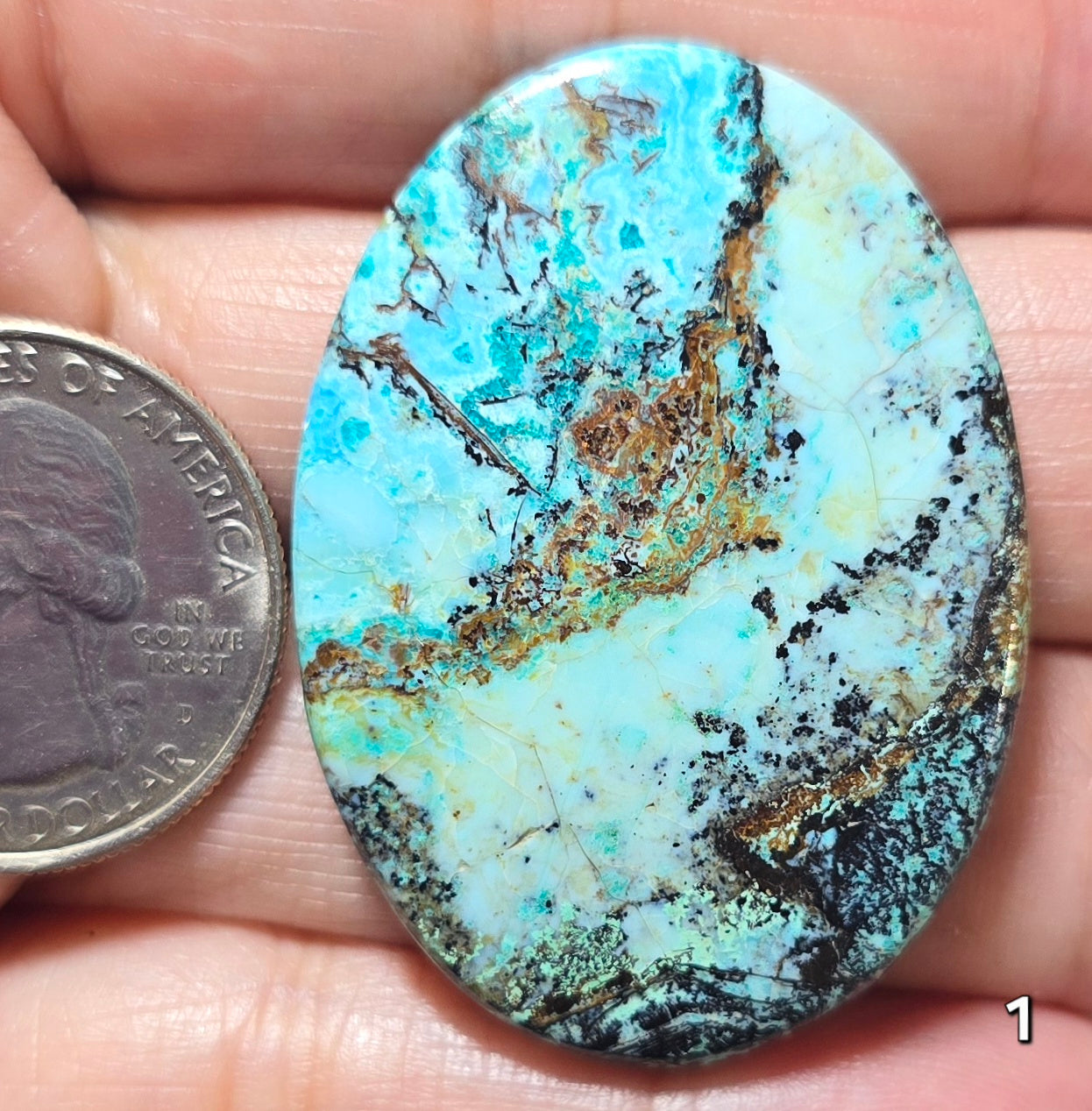 #1 Turquoise Chrysocolla
