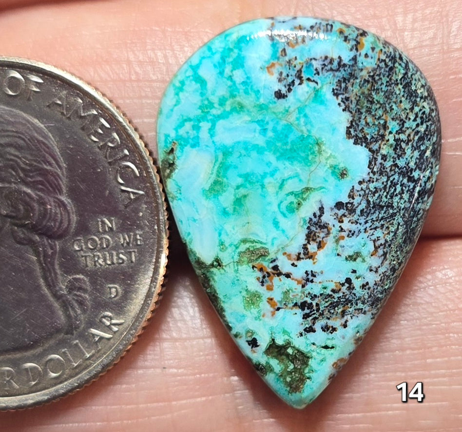 #14 Turquoise Chrysocolla