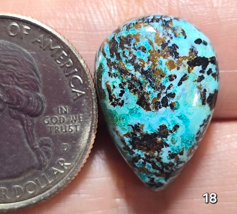 #18 Turquoise Chrysocolla