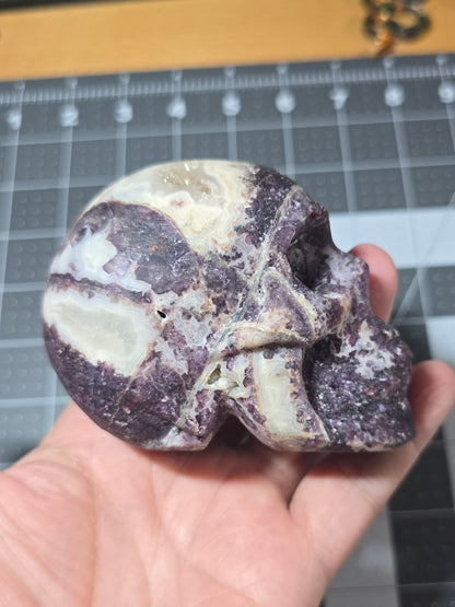 Sphalerite Druzy Skull
