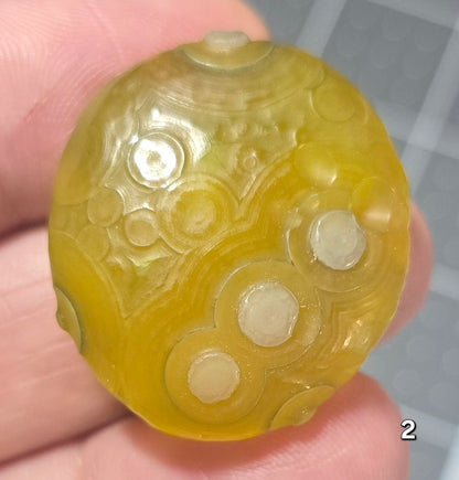 #2 Gobi Agate Palm Stone