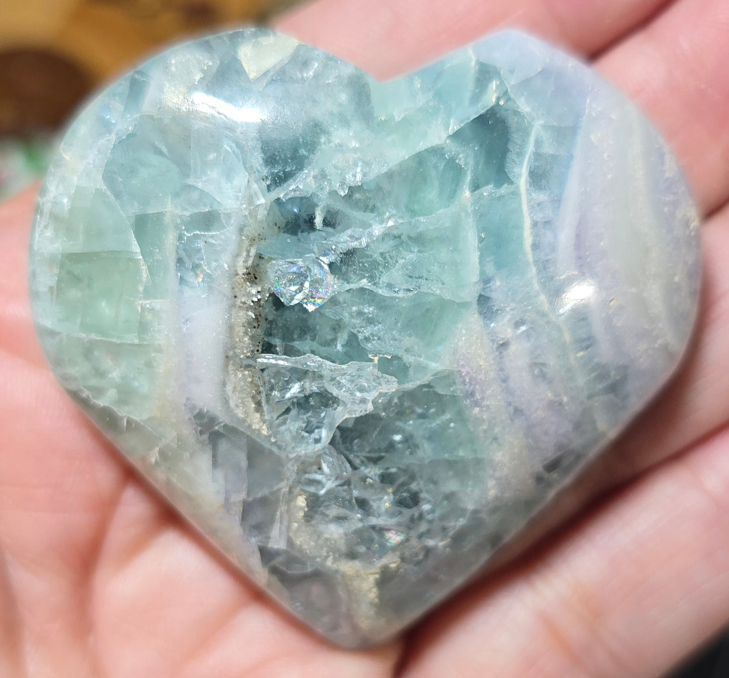 Flourite Heart