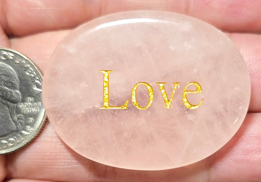 Rose Quartz Wish Stone