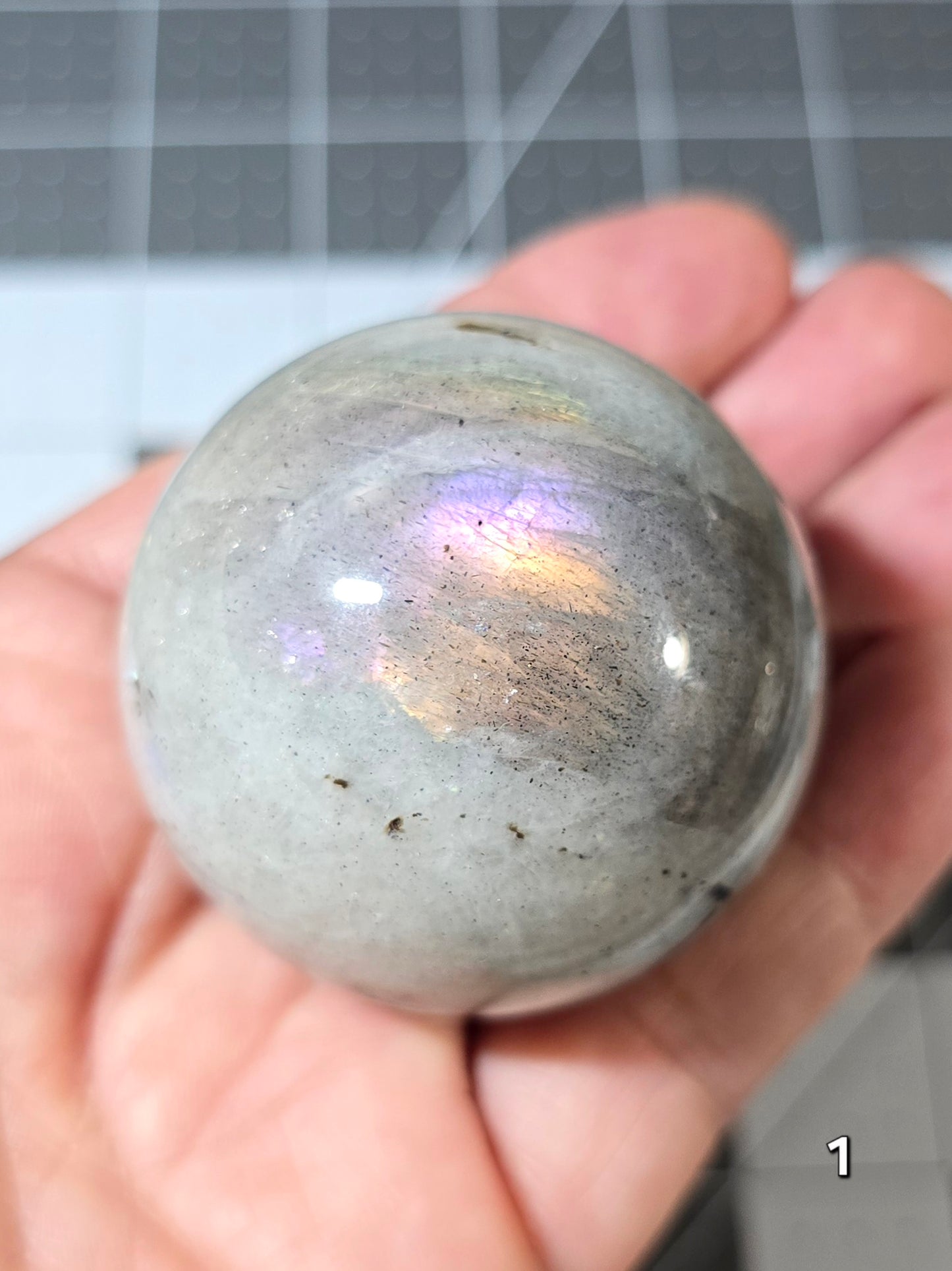 #1 Labradorite Sphere