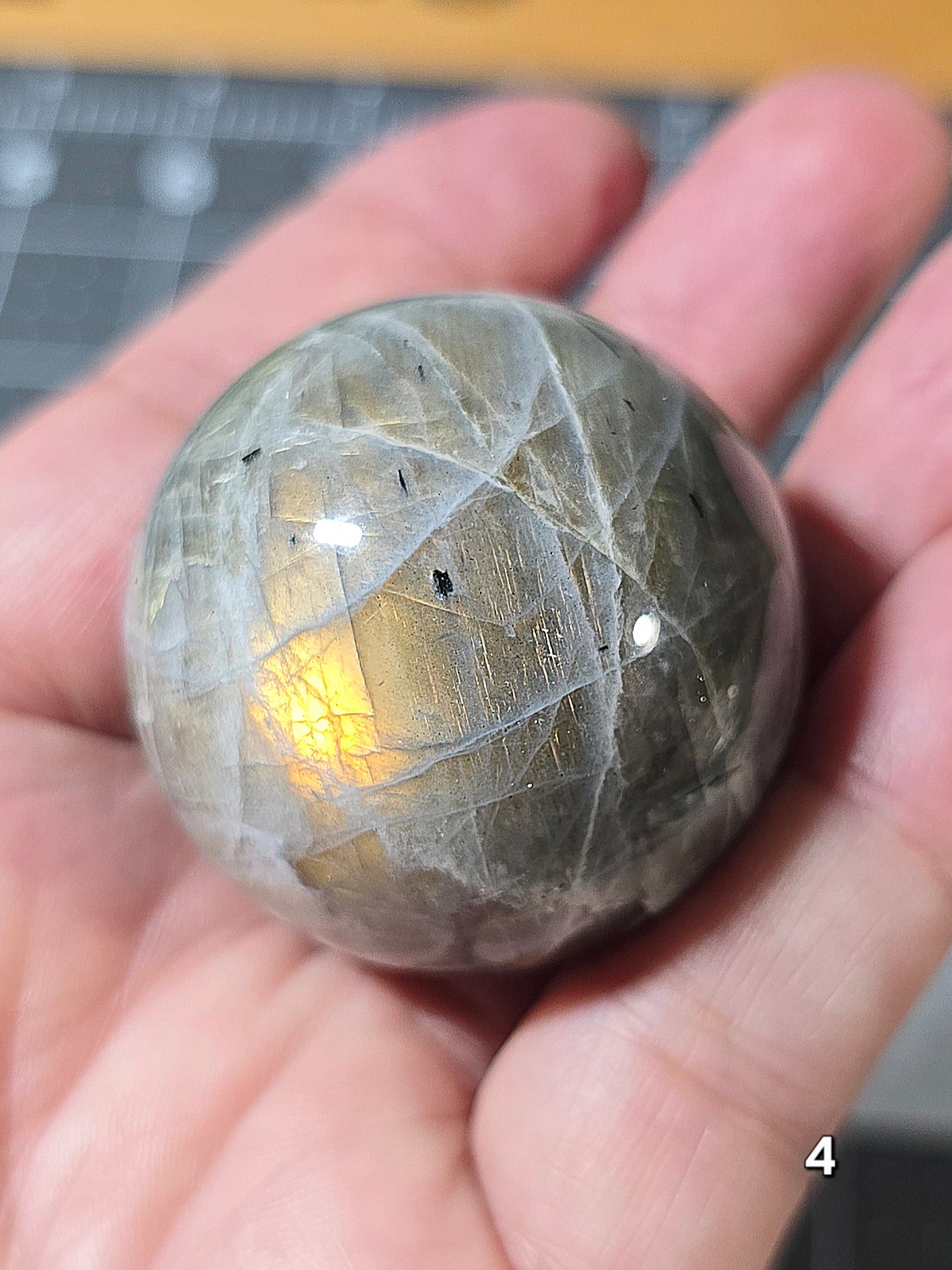 #4 Labradorite Sphere