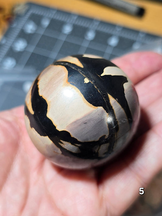 #5 Picture Jasper Sphere