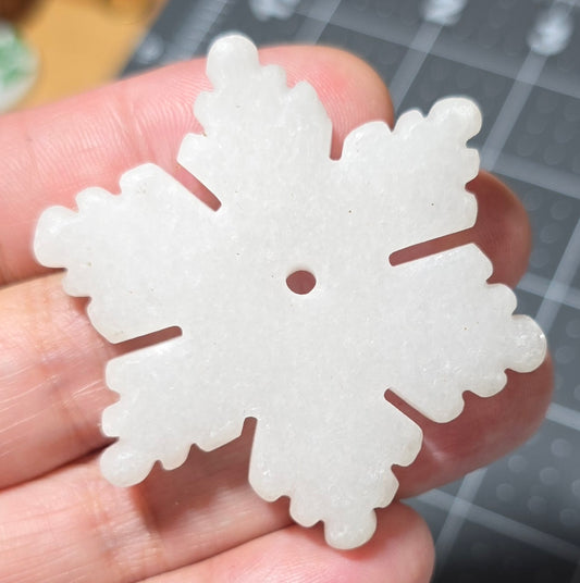 White Jade Snowflakes