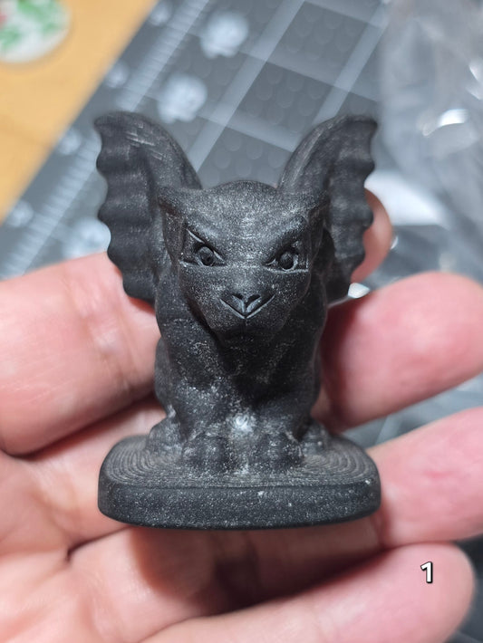 #1 Black Obsidian Gargoyle