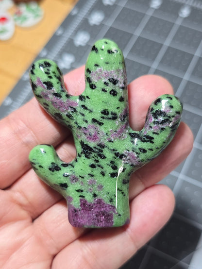 Ruby Zoisite Cactus