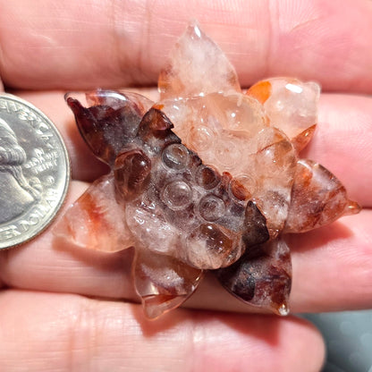 Fire Quartz Flower