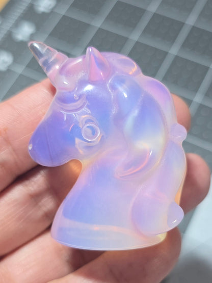 Pink Opalite Unicorn