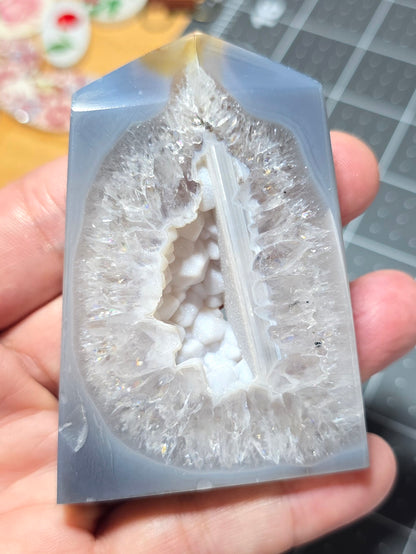 Druzy Agate Point