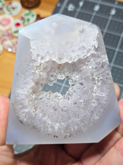 Druzy Agate Point