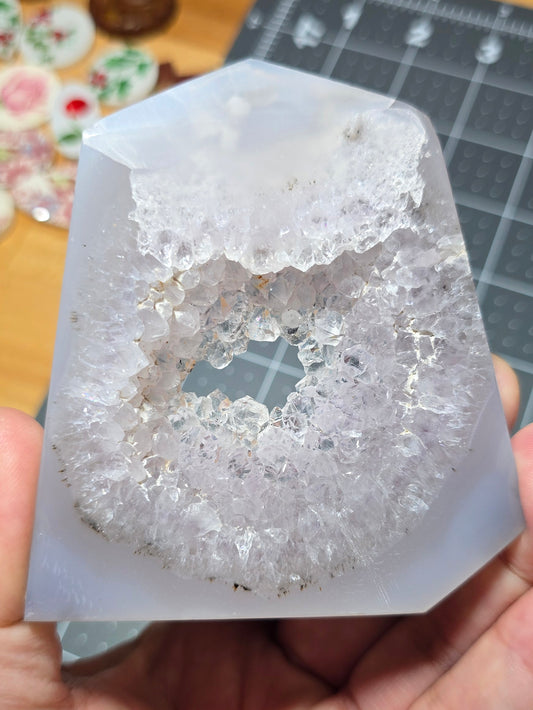 Druzy Agate Point