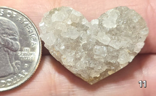 #11 Druzy Heart