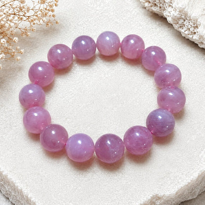 14.8mm Madagascar Rose Quartz Bracelet