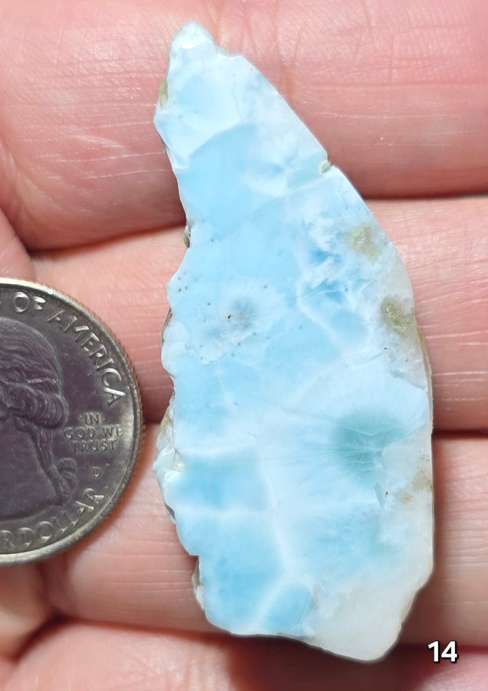 #14 Larimar Slice