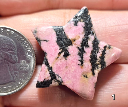 #1 Rhodonite Star