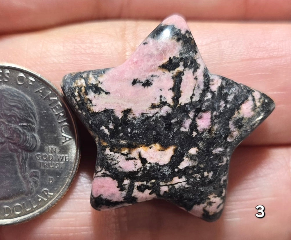 #3 Rhodonite Star