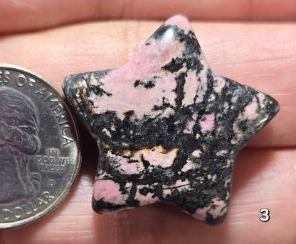 #3 Rhodonite Star