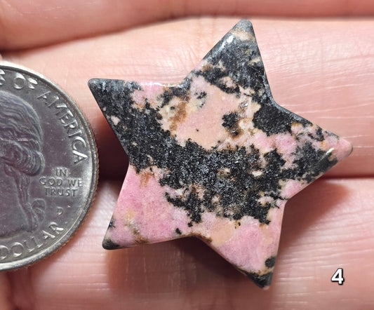 #4 Rhodonite Star