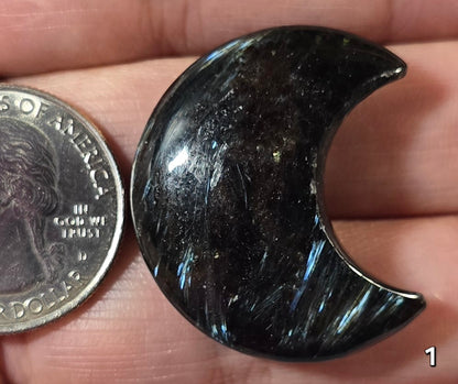 #1 Astrophyllite Moon