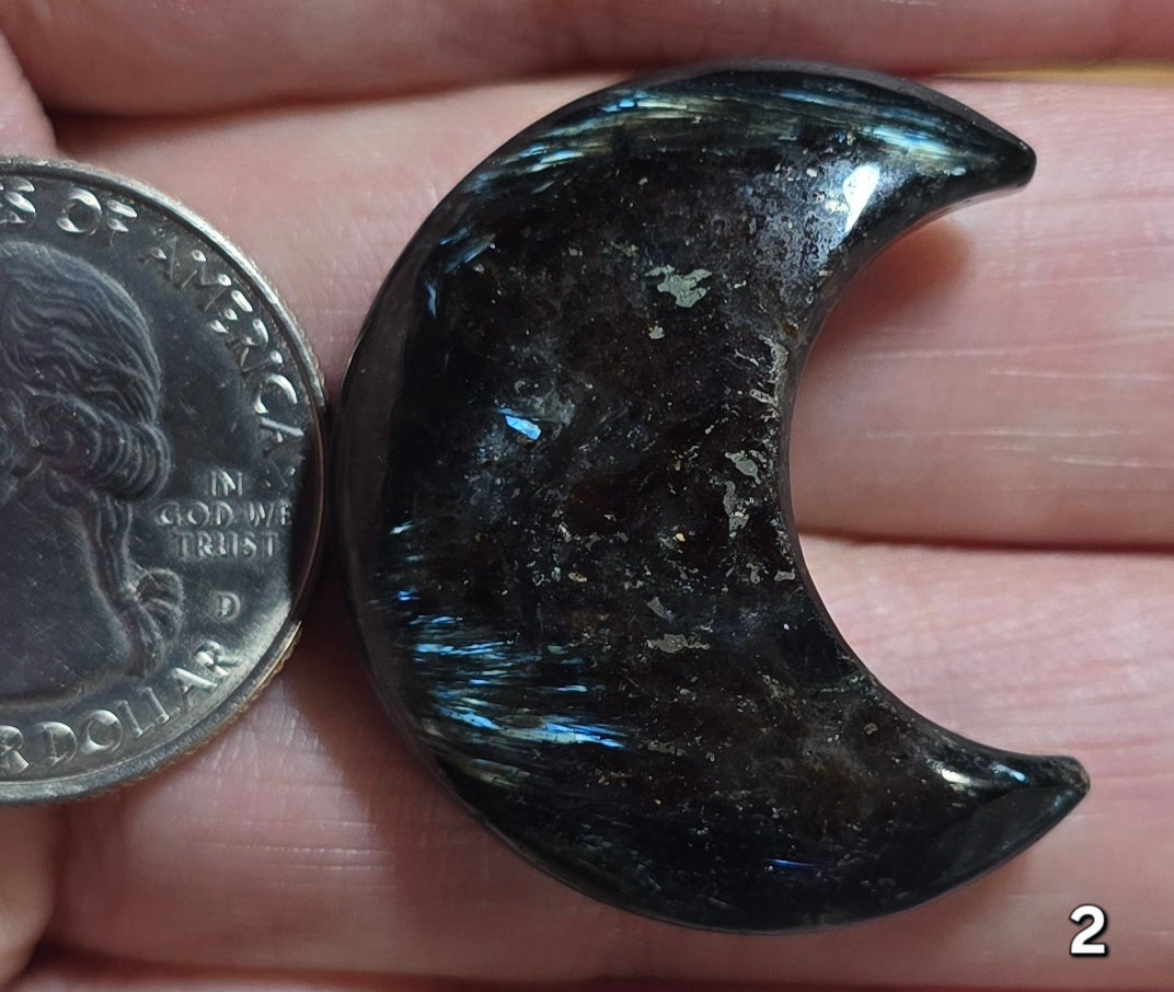 #2 Astrophyllite Moon