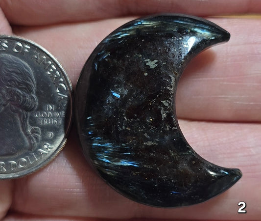 #2 Astrophyllite Moon